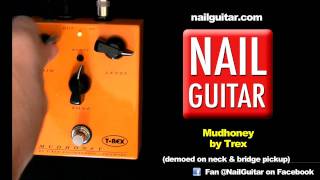Mudhoney Distortion Guitar Pedal Demo - T-rex Engineering