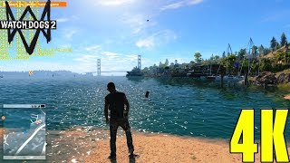 Watch Dogs 2 Gtx 1070 Ti 4K UltraHD Fps Performance Ultra Settings!!
