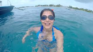 Travel with Shenaz - Snorkeling and Bikini Yoga | Maldives