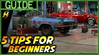 5 Awesome Beginner Tips - Car Mechanic Simulator 2018