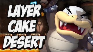 New Super Luigi U - Part 4 - Layer Cake Desert 100% (2/2) All Star Coins & Secret Exit