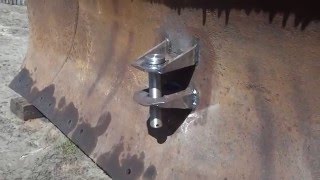 Самодельный отвал на ДТ-75 "Железный Феликс",готов.