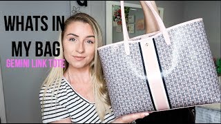 What's in my Bag | Tory Burch Gemini Link Tote