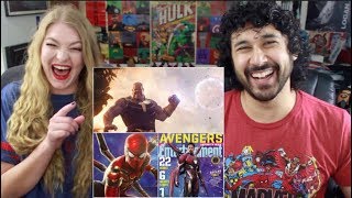 THANOS Throws A Moon?! IRON MAN's Bleeding Edge Armor & IRON SPIDER Suit - NEW PHOTOS REACTION!!!