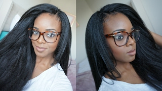 CROCHET BRAIDS WITH KANEKALON HAIR | INVISIBLE KNOT