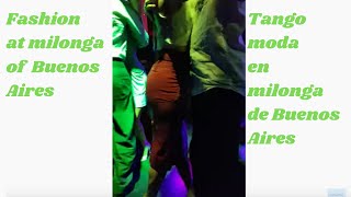 Fashion, moda en baile y pasos en Milonga A La Parrilla