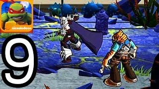 TMNT: Portal Power - iPhone Gameplay Walkthrough Part 9: Corrupted New York