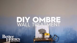 DIY Ombre Wall Treatment