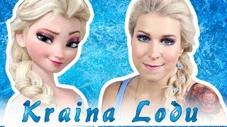 ♦ Elsa z Krainy Lodu - makijaż i włosy | Halloween ♦ Agnieszka Grzelak Beauty