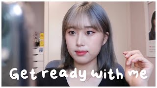 반말 GRWM 4편????????‍????애쉬그레이 염색 기념 메이크업 | 요즘 데일리 메이크업 | get ready with me | 웨이채널 way channel
