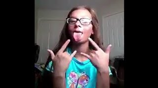 LITTLE GIRL RAPS "HOT N*GGA"