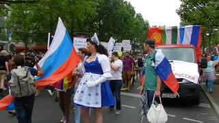 Гей парад в Берлине Россия 2017