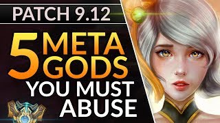 Top 5 BROKEN SUPPORTS in Patch 9.12 to CLIMB: Meta Tier List | LoL Challenger Guide