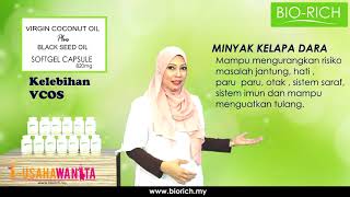 Vcos - Kapsul Minyak Kelapa Dara + Habbatus Sauda Biorich