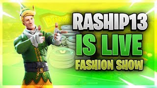 Fortnite Fashion Show Live! Skin Competition| CUSTOM MATCHMAKING SOLO/DUO/SQUAD SCRIMS FORTNITE LIVE