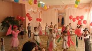 Танец для мам, 8 марта, средняя группа