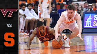 Virginia Tech vs. Syracuse Men's Basketball Highlight (2019-20)