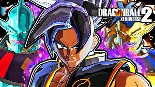 Dragon Ball Xenoverse 2 PC: Whis Trained Adult Uub DLC Pack Mod Gameplay (Super GT Crossover Pack 2)