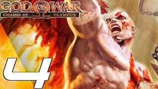 God of War Chains of Olympus HD - Gameplay Walkthrough Part 4 - Temple of Zeus [1080p 60fps]