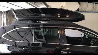 Thule Motion XT (XL) Roof Box : 2017 Subaru Outback