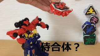 侍戦隊シンケンジャー　第二幕　シンケンオー＆おでん合体　劇中合体・戦闘シーンミニプラで再現　Samurai Sentai Shinkenger minipla Shinkenoh battle