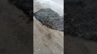 Дороги. Жесть. Омск. Красноярский тракт. . Асфальтируруют обочины но не дорогу