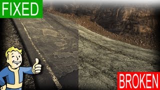 Roads, Clutter, and Other Textures Staying Vanilla FIX - Fallout: New Vegas / Fallout 3 -