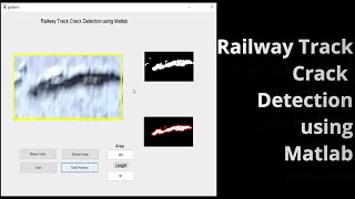 Railway Track crack detection using Matlab