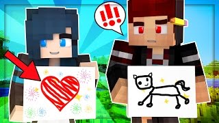 Yandere High School - PAINTING OUR FEELINGS! ART CLASS! [S2: Ep.33 Minecraft Roleplay]