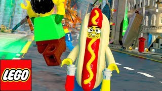 O BIZARRO HOMEM HOT DOG em The LEGO NINJAGO Movie Video Game EXTRAS #14