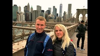 Америка. Нью-Йорк. Бруклинский мост. One World Observatory.