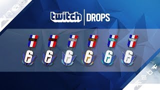 Rainbow Six Siege Twitch Charm Drops for Majors!