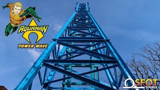 Aquaman: Power Wave Spike & Track Installation Begins, Other Updates at Six Flags Over Texas