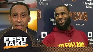 Stephen A. Smith sides with LeBron James calling proposed playoff format 'wack' | First Take | ESPN