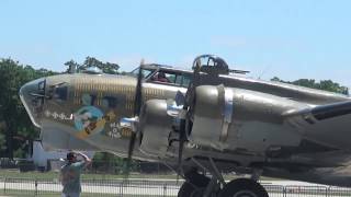 Wings of Freedom Tour B-24 Liberator, P-51, and B-17 at Chicago Executive Airport
