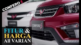 All Varian Wuling Confero S | Kelengkapan Fitur dan Harga di Indonesia