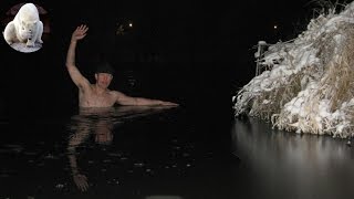 Закаливание.  Моржевание зимой. Купание в проруби.