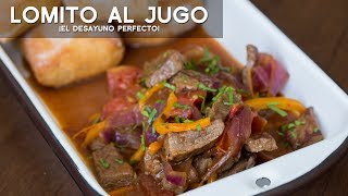 LOMITO AL JUGO - COMIDA PERUANA | RECETA DE ACOMER.PE