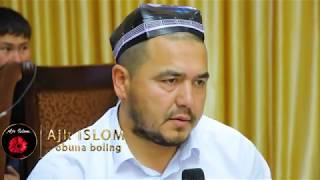 Shukurulloh domla |Siz eshitmagan To'ydagi maruza  1 bo'lim |Шукурулло домла