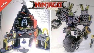 LEGO Ninjago Movie GARMADON'S VOLCANO BASE Set Images + MORE 2018!