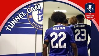 Tunnel Cam - Chelsea vs Tottenham Hotspur - Emirates FA Cup Semi-Final | Inside Access