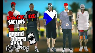 Pack de skin traficantes e funkeiros gta sa android (Lucas G025)