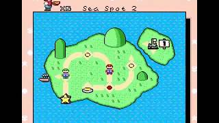 SMW Rom Hack Overworld - "Super Mario Infinity: Mystery of the Magic Wand"