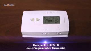 Программируемый термостат Honeywell RTH221B (без перевода)