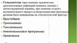 Лечение заболеваний мочеполовой системы