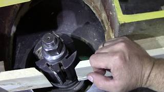 Разделитель Гофмана на фрезерном станке.Hoffmann separator on a milling machine.