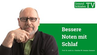 Bessere Noten & besser in der Schule durch gesunden Schlaf