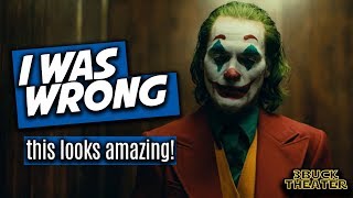 I was dead wrong about the JOKER teaser trailer