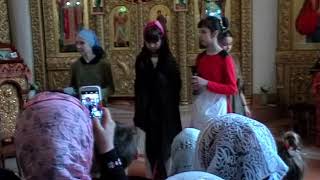 2016 Пасха Выступление детей воскресной школы, сказка Принцесса Фавста