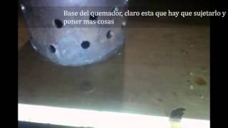 Cómo construir un quemador de aceite usado casero tutorial calefaccion